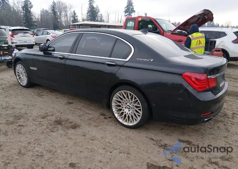 2012 BMW Activehybrid 750Li from USA, damaged, VIN WBAKX8C51CC198470